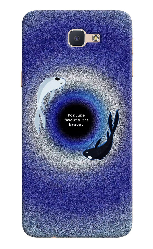 Dark Koi Samsung J7 Prime Hard Case Back Cover by Casekaro