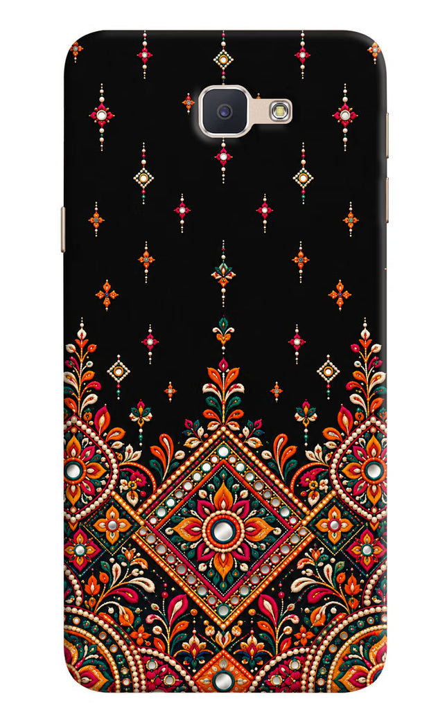 Noir Mehfil Samsung J7 Prime Hard Case Back Cover by Casekaro
