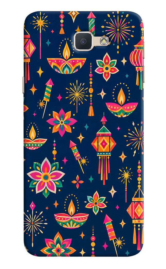 Festive Pop Samsung J7 Prime Hard Case Back Cover by Casekaro