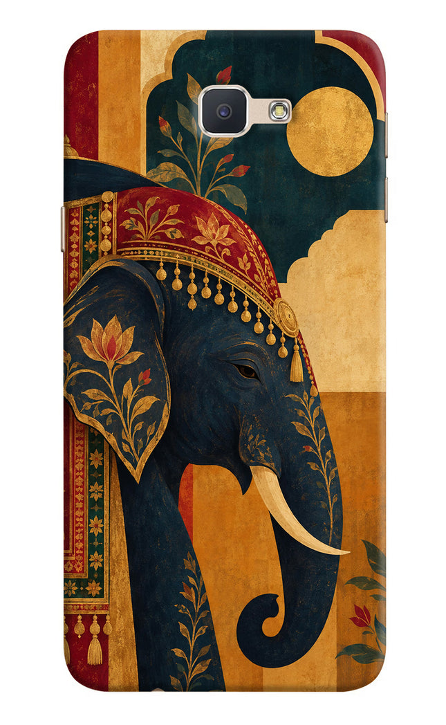 Royal Elephant Samsung J7 Prime Hard Case Back Cover by Casekaro