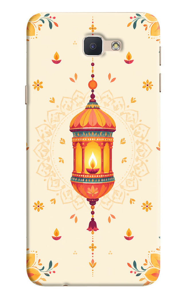 Golden Lantern Samsung J7 Prime Hard Case Back Cover by Casekaro