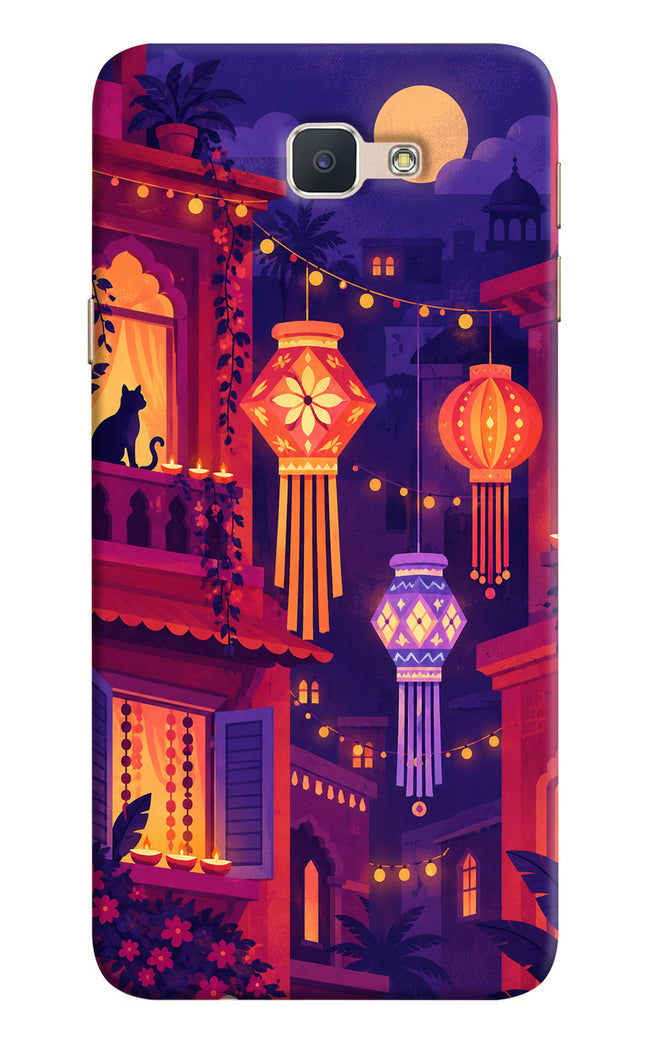 Lantern Lane Samsung J7 Prime Hard Case Back Cover by Casekaro