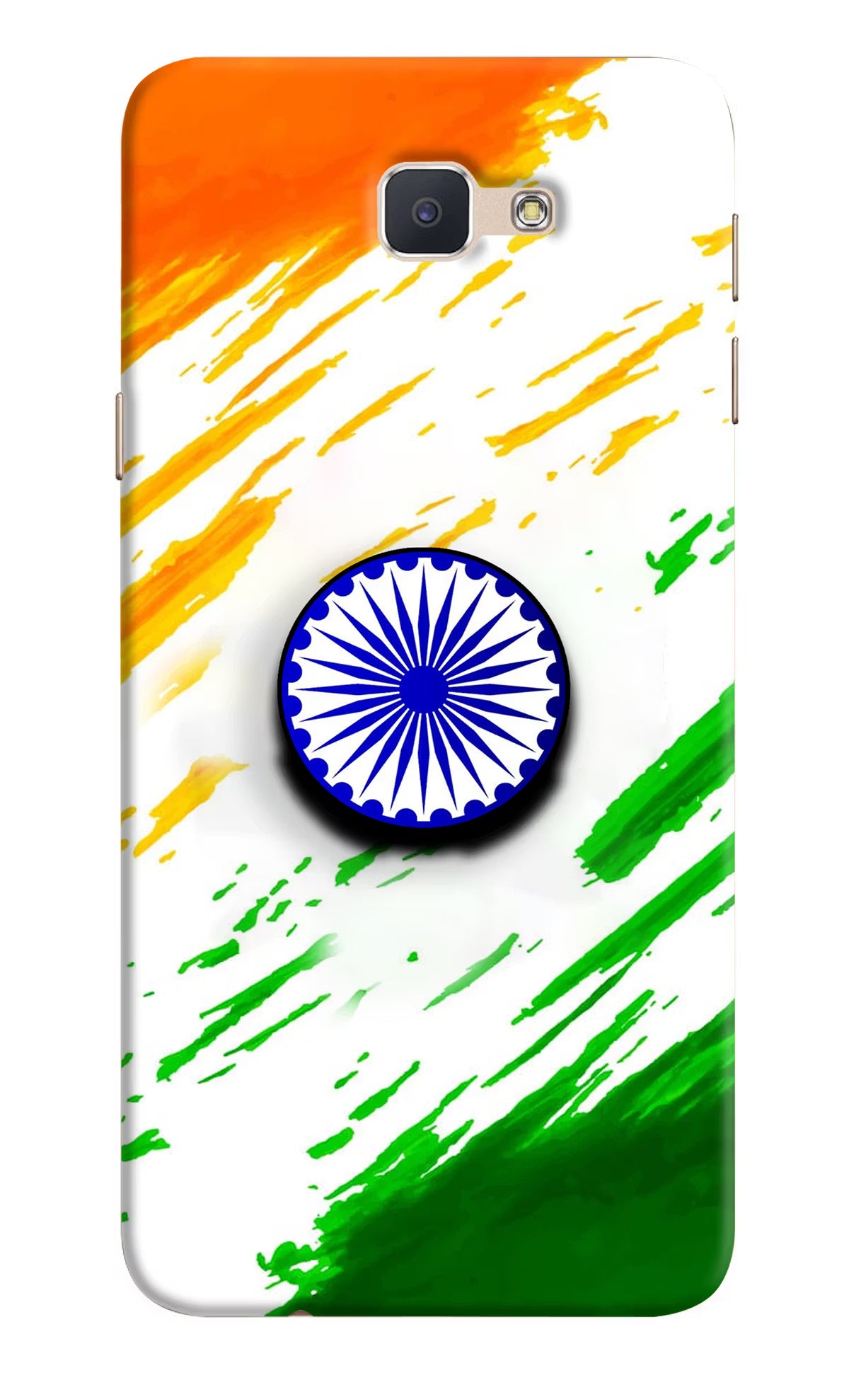 Indian Flag Ashoka Chakra Samsung J7 Prime Pop Case by Casekaro