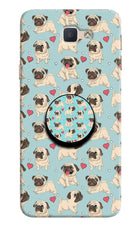 Pug Dog Samsung J7 Prime Pop Case by Casekaro