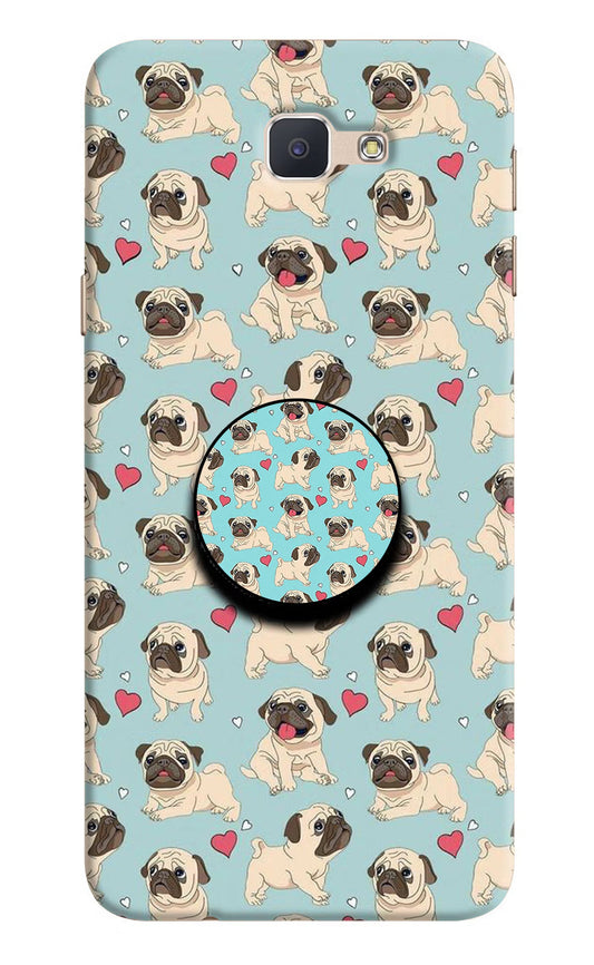 Pug Dog Samsung J7 Prime Pop Case by Casekaro