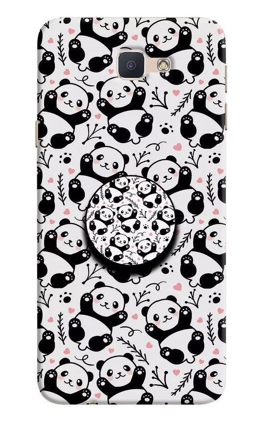 Cute Panda Samsung J7 Prime Pop Case by Casekaro