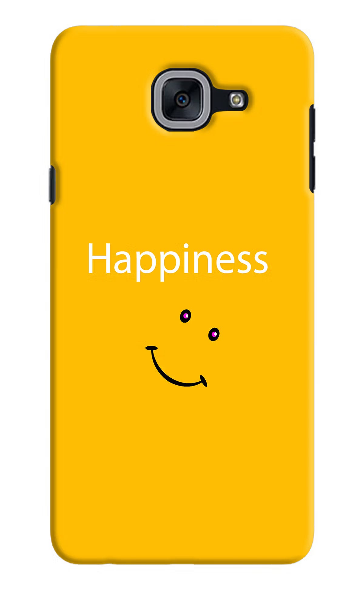 Happiness With Smiley Samsung J7 Max Hard Case Back Cover by Casekaro