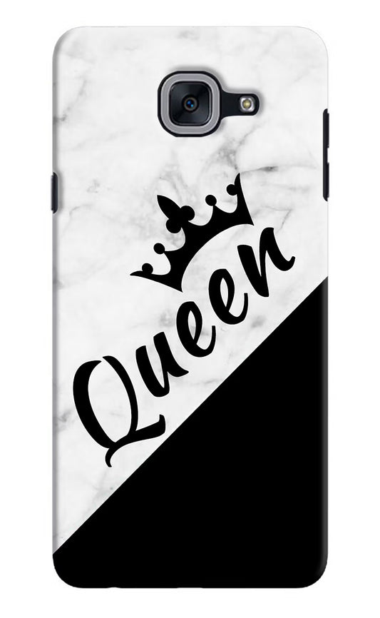 Queen Samsung J7 Max Hard Case Back Cover by Casekaro