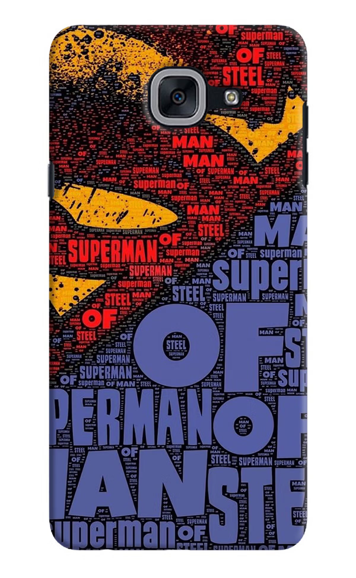 Superman Samsung J7 Max Hard Case Back Cover by Casekaro