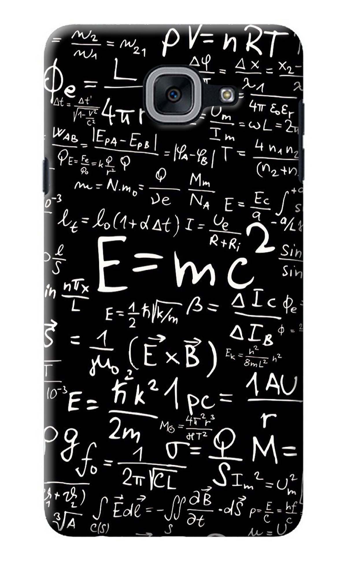Physics Albert Einstein Formula Samsung J7 Max Back Cover