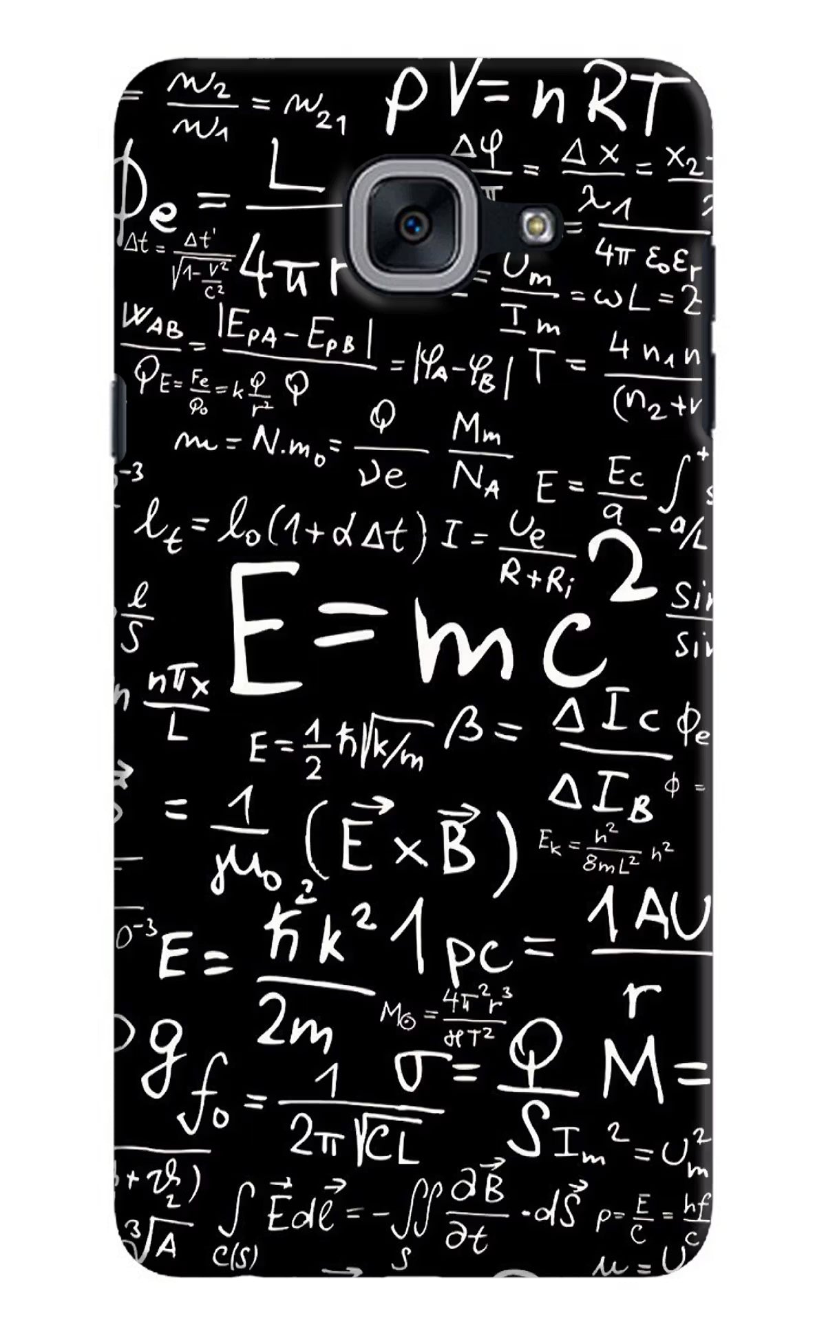 Physics Formula Samsung J7 Max Hard Case Back Cover by Casekaro