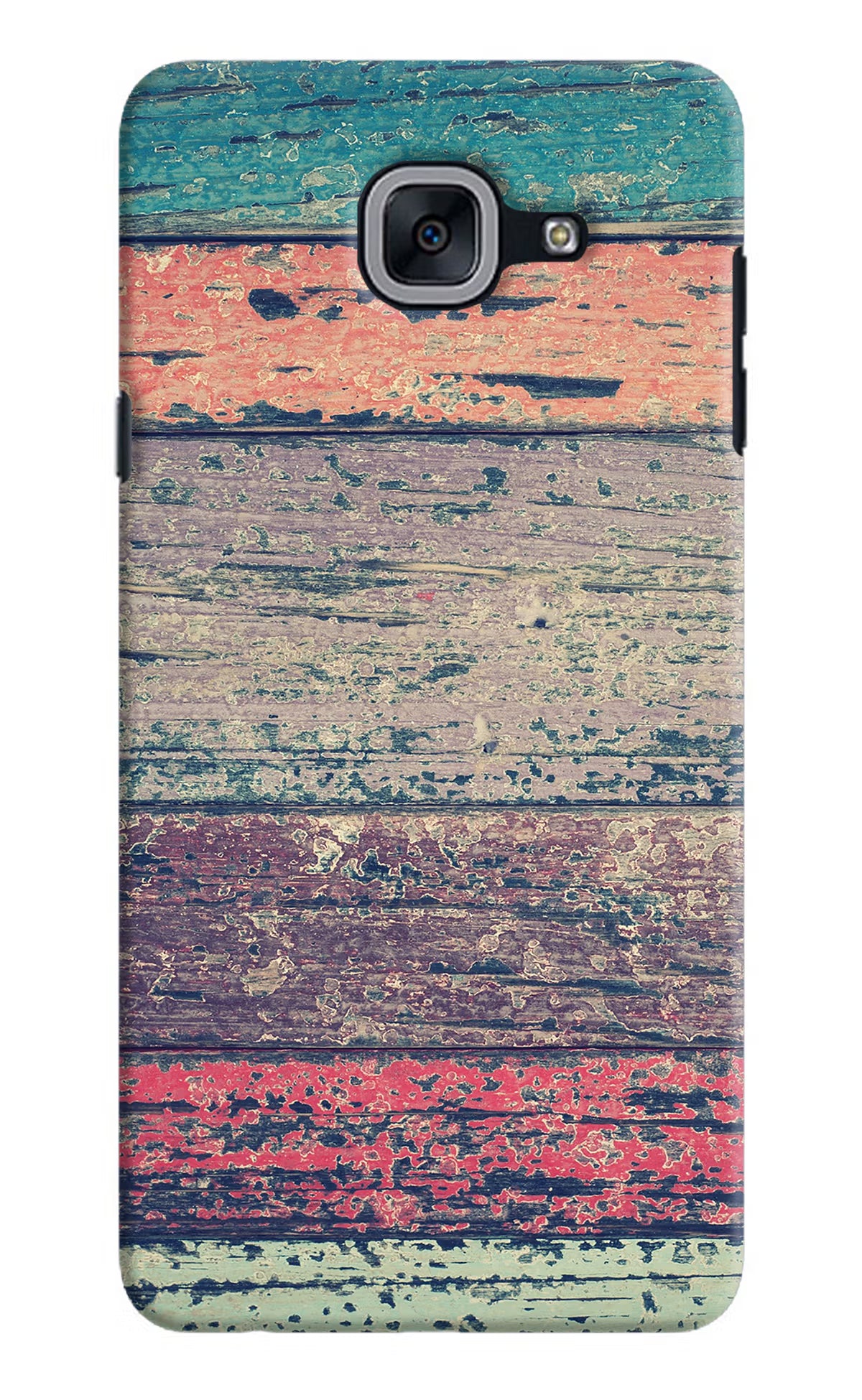 Colourful Wall Samsung J7 Max Hard Case Back Cover by Casekaro