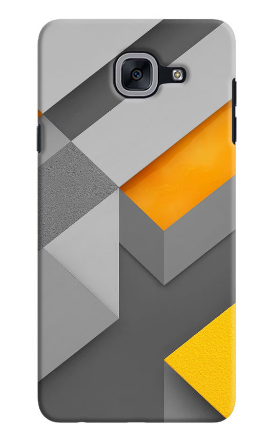 Abstract Samsung J7 Max Hard Case Back Cover by Casekaro