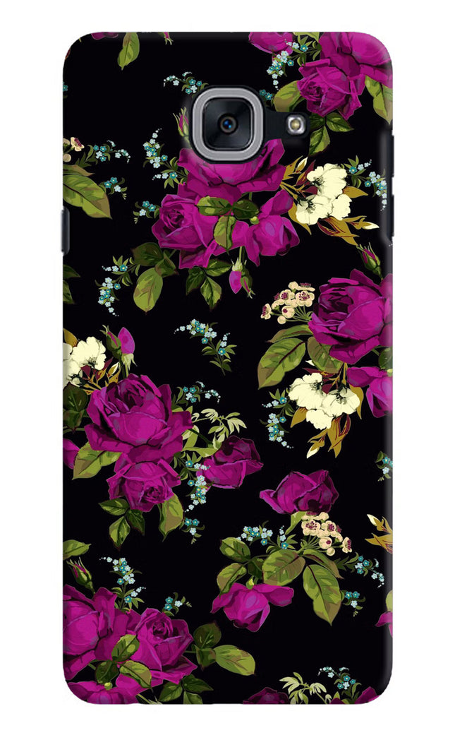 Flowers Samsung J7 Max Hard Case Back Cover by Casekaro