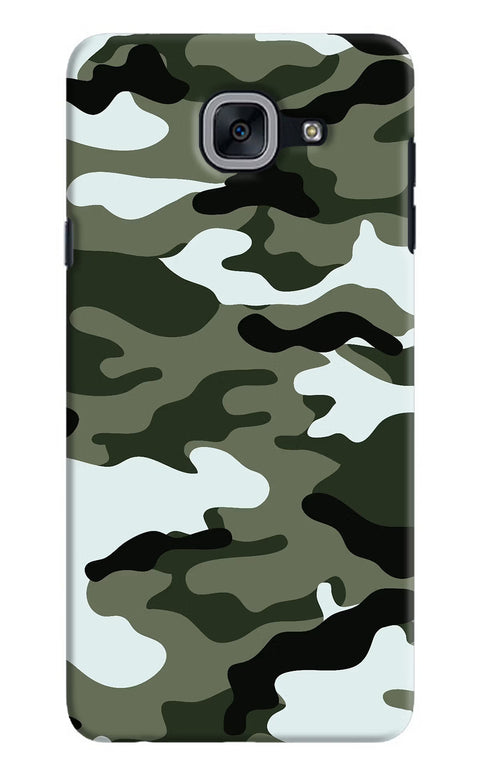 Camouflage Samsung J7 Max Back Cover