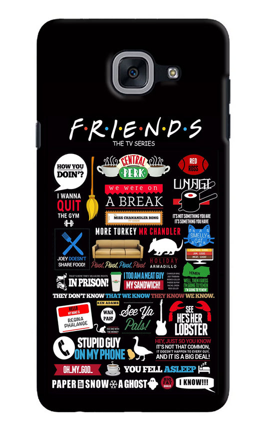 FRIENDS Samsung J7 Max Hard Case Back Cover by Casekaro