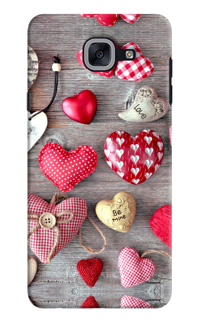 Love Wallpaper Samsung J7 Max Hard Case Back Cover by Casekaro