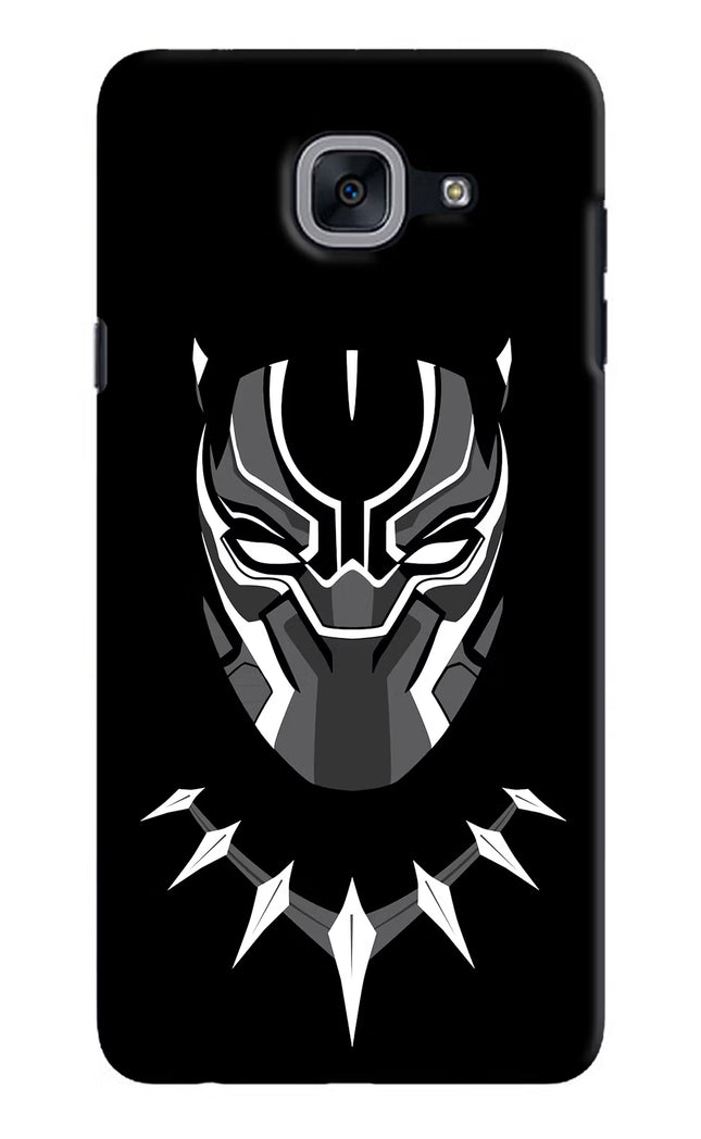 Black Panther Samsung J7 Max Hard Case Back Cover by Casekaro