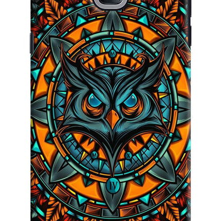 Angry Owl Art Samsung J7 Max Hard Case Back Cover by Casekaro