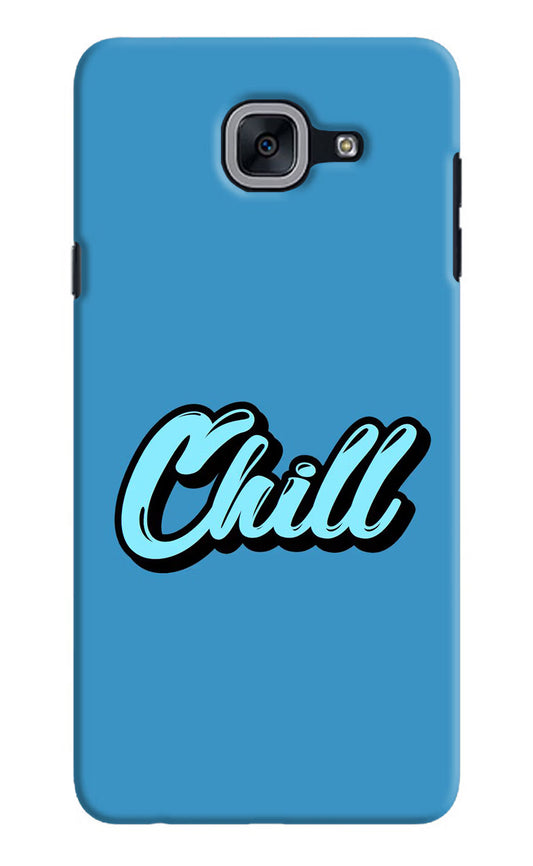 Chill Samsung J7 Max Hard Case Back Cover by Casekaro
