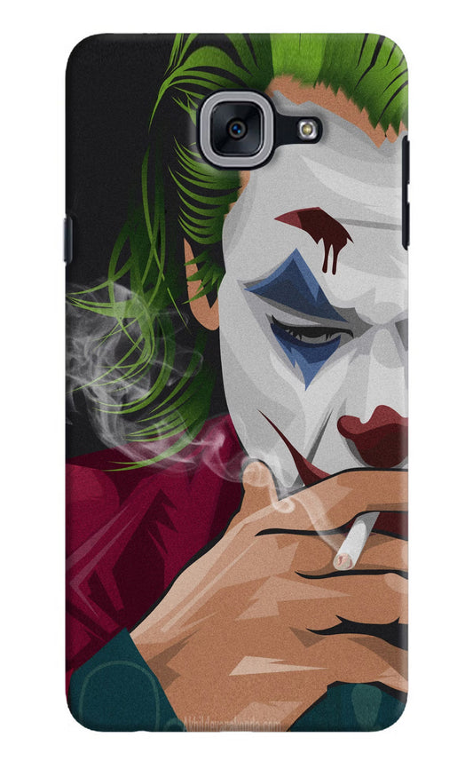 Joker Smoking Samsung J7 Max Hard Case Back Cover by Casekaro