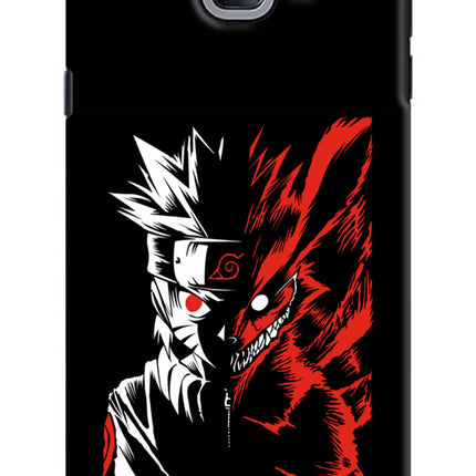 Naruto Two Face Samsung J7 Max Hard Case Back Cover by Casekaro