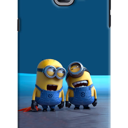 Minion Laughing Samsung J7 Max Hard Case Back Cover by Casekaro