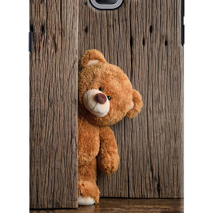 Teddy Wooden Samsung J7 Max Hard Case Back Cover by Casekaro