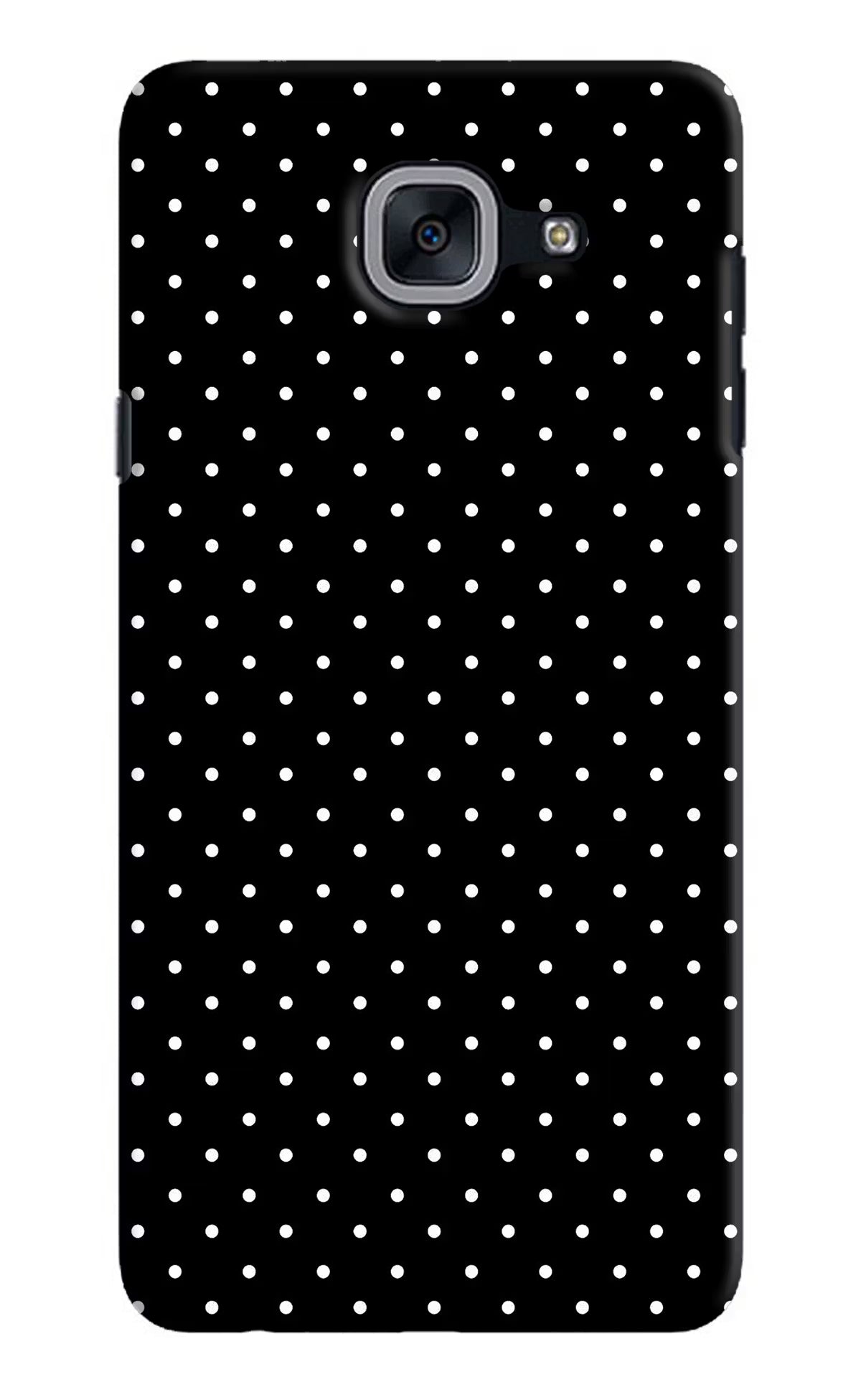 White Dots Samsung J7 Max Hard Case Back Cover by Casekaro