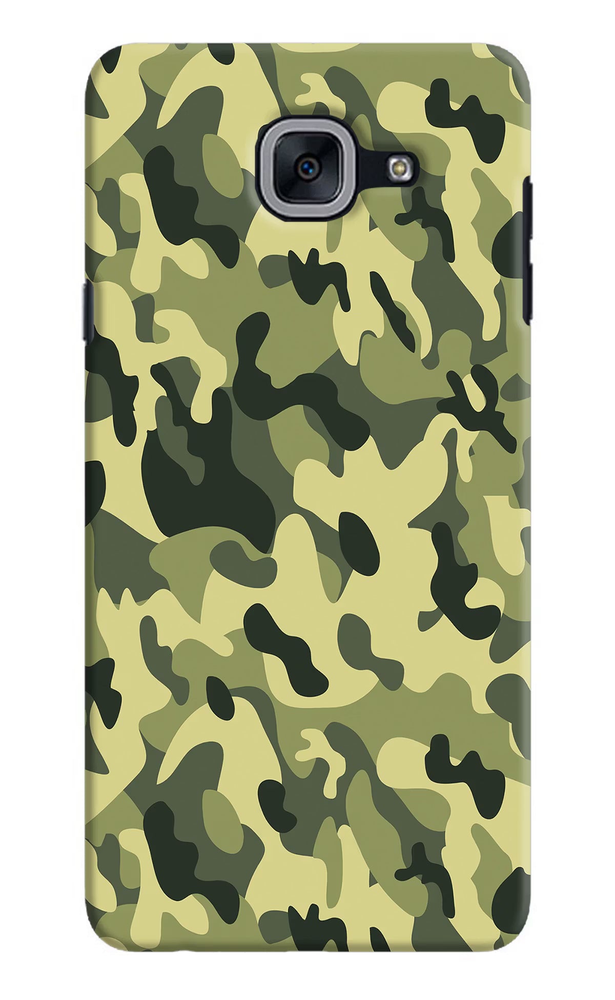 Camouflage Samsung J7 Max Hard Case Back Cover by Casekaro