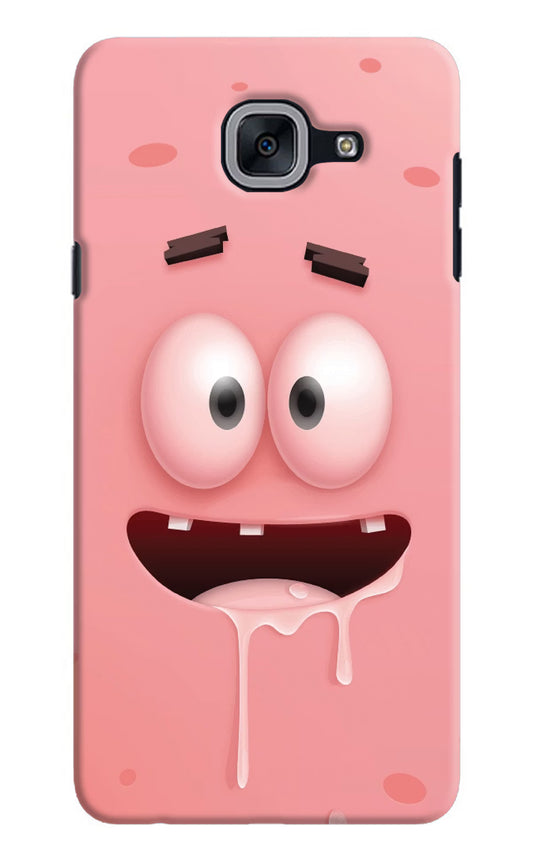 Sponge 2 Samsung J7 Max Hard Case Back Cover by Casekaro