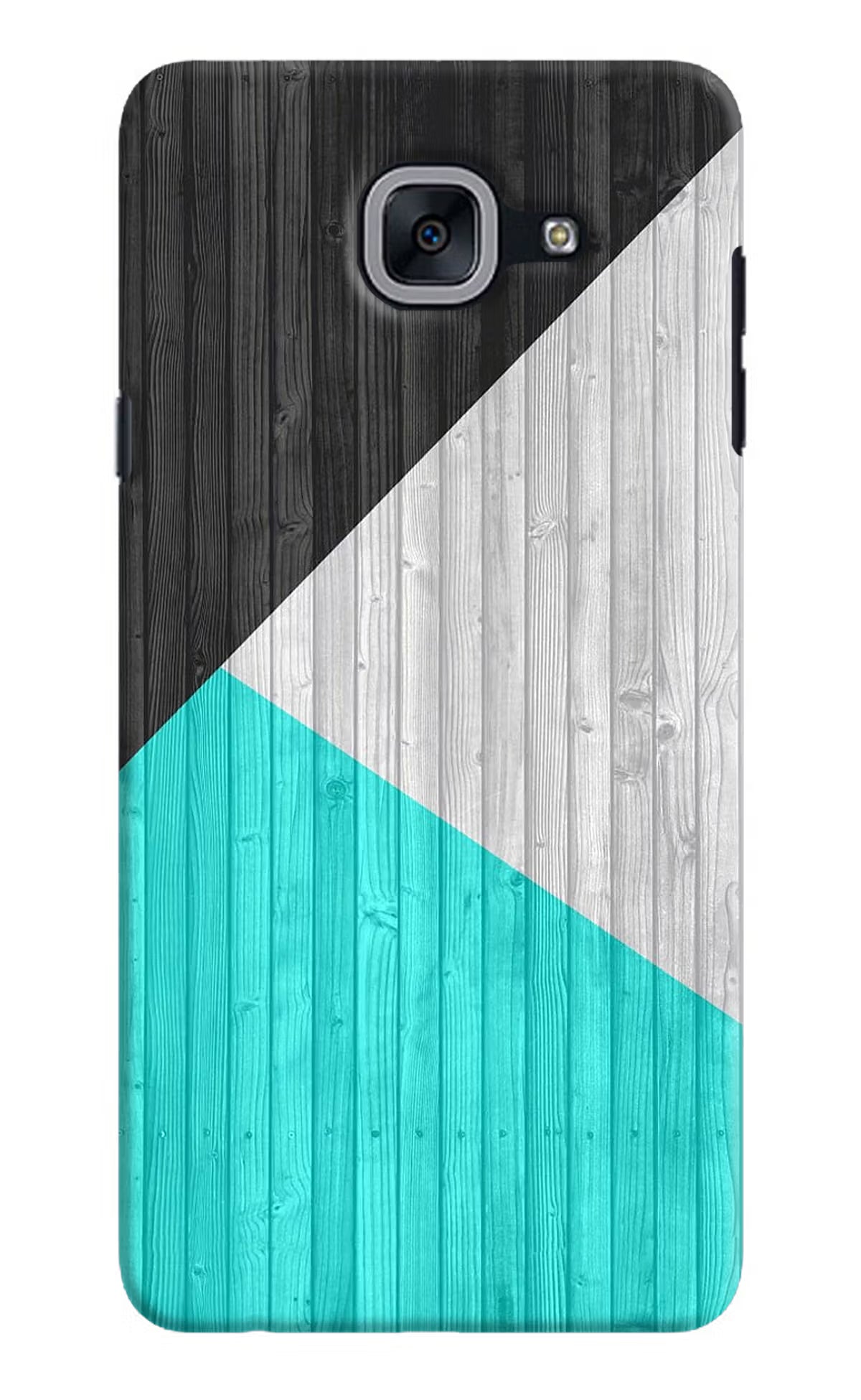 Wooden Abstract Samsung J7 Max Hard Case Back Cover by Casekaro