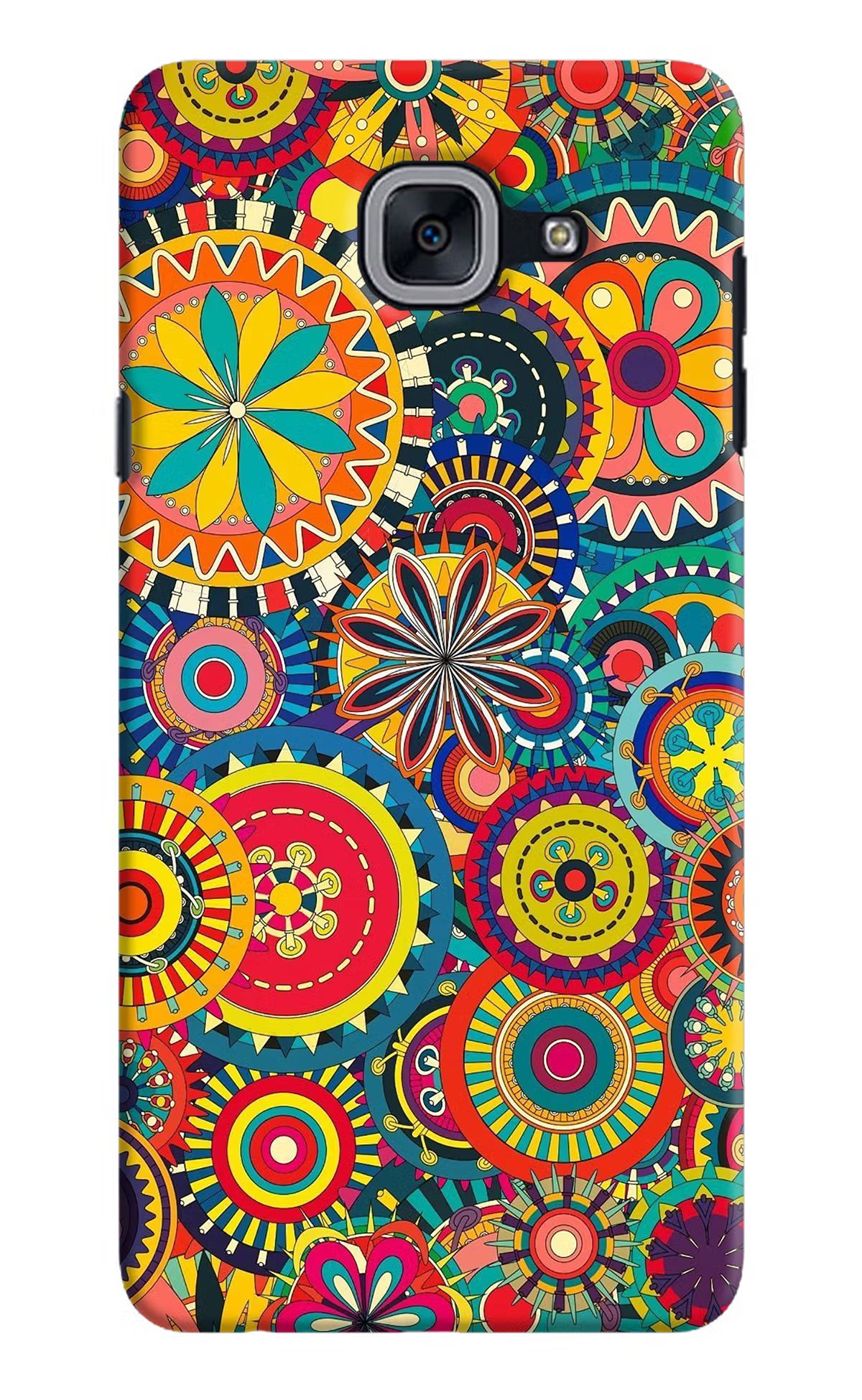 Gol Gol Art Samsung J7 Max Hard Case Back Cover by Casekaro