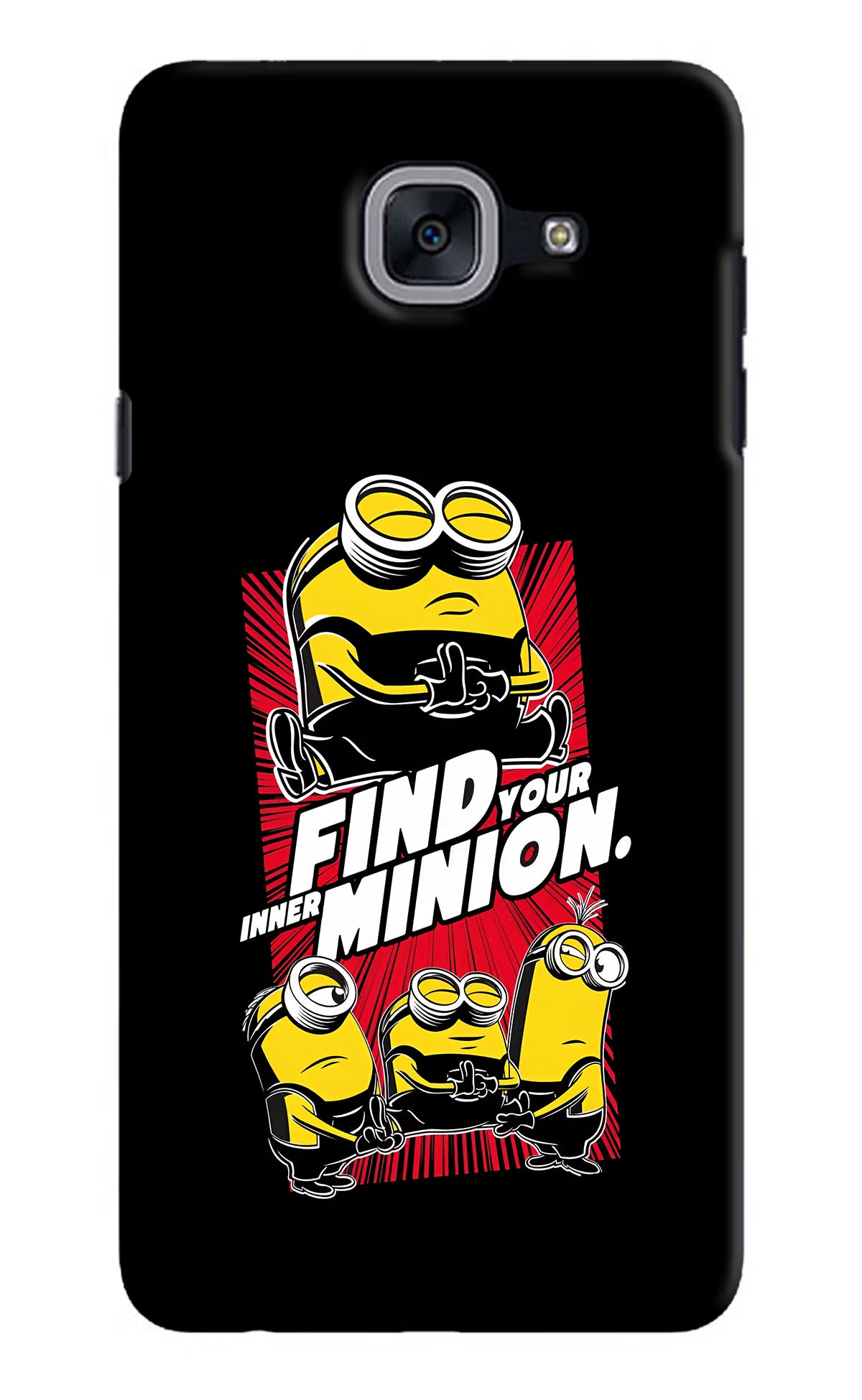 Find your inner Minion Samsung J7 Max Hard Case Back Cover by Casekaro