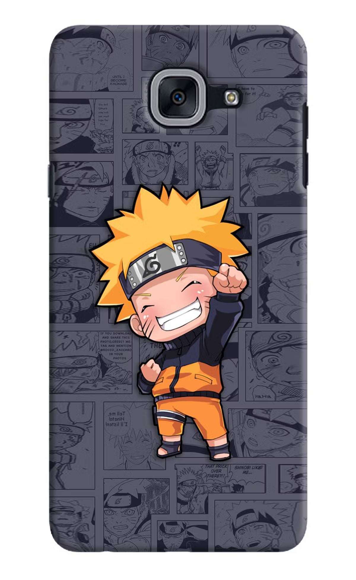 Chota Naruto Samsung J7 Max Hard Case Back Cover by Casekaro