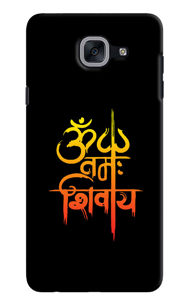 Om Namah Shivay Samsung J7 Max Hard Case Back Cover by Casekaro