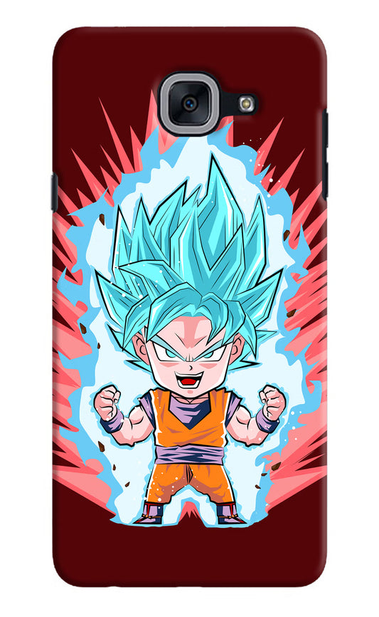 Goku Little Samsung J7 Max Hard Case Back Cover by Casekaro