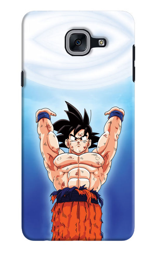Goku Power Samsung J7 Max Hard Case Back Cover by Casekaro