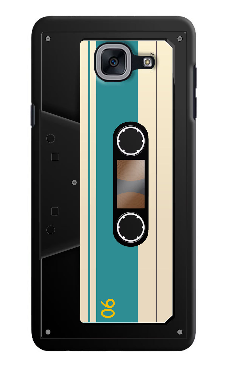 Cassette Samsung J7 Max Back Cover, Hard case