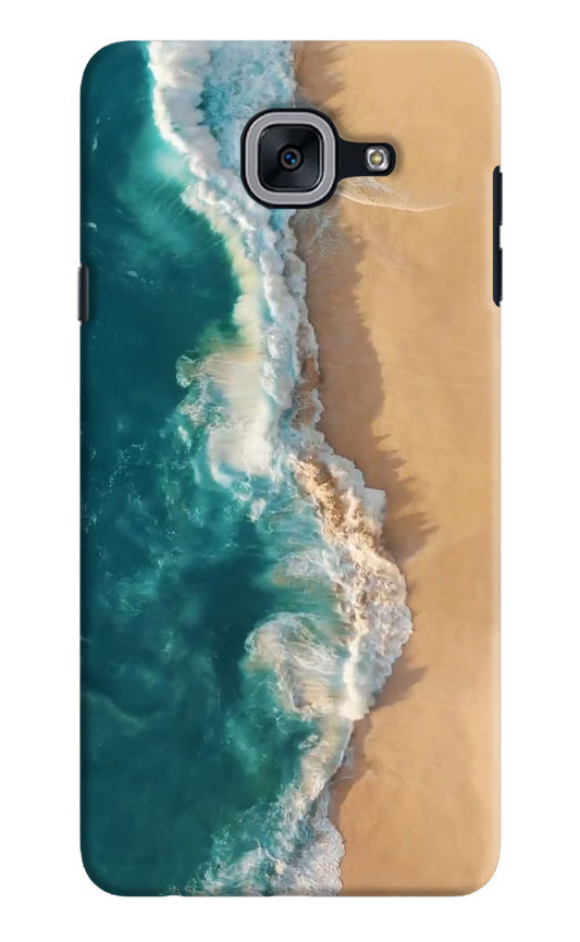 Ocean Beach Samsung J7 Max Hard Case Back Cover by Casekaro