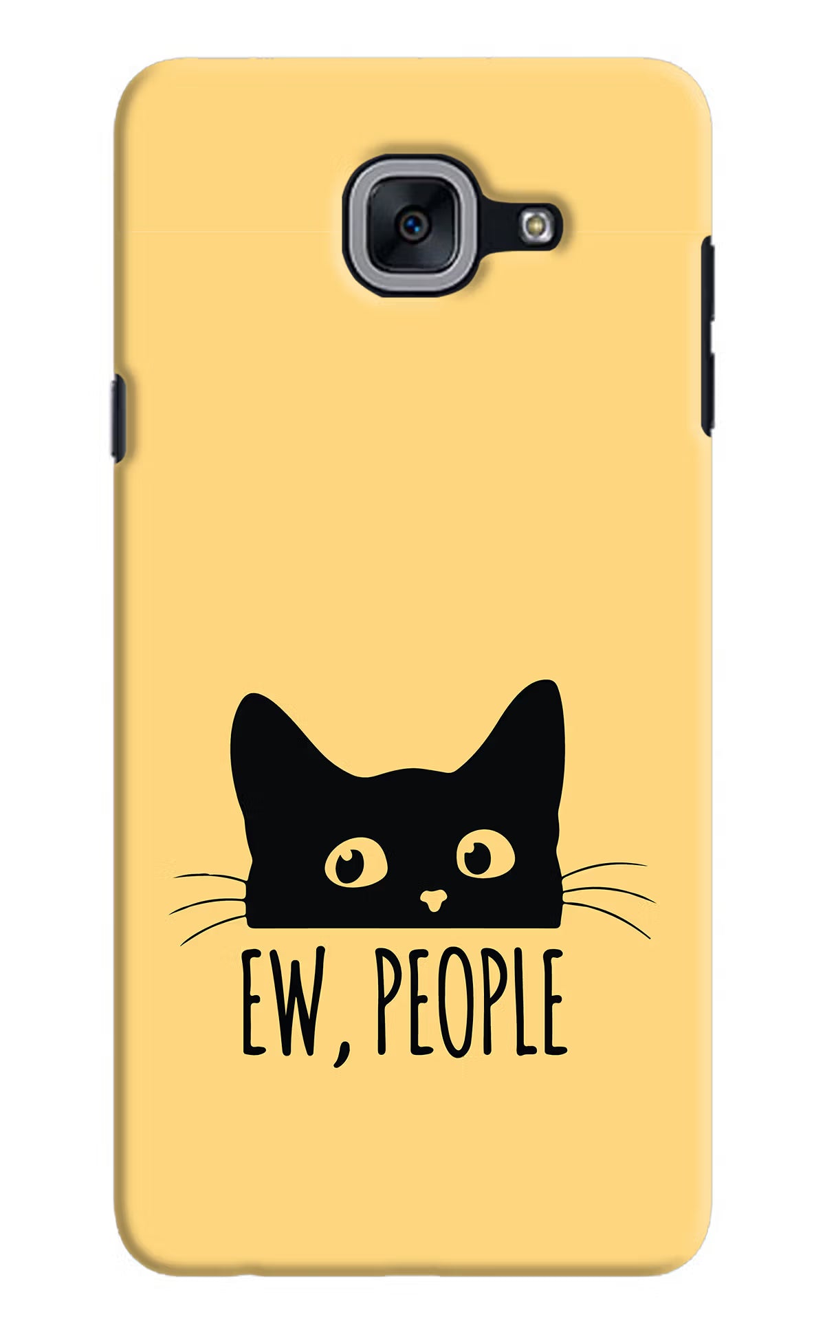 Ew People Catitude Samsung J7 Max Hard Case Back Cover by Casekaro