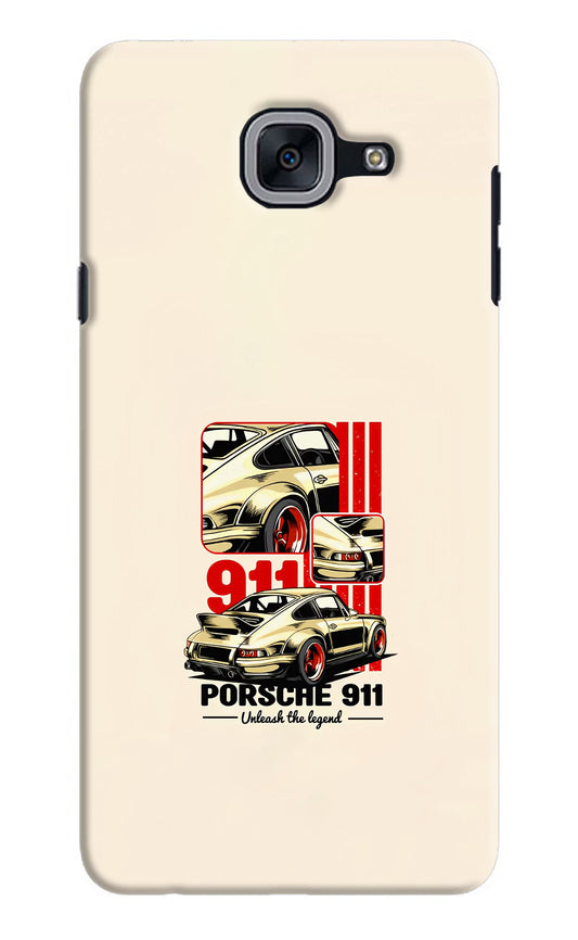 Classic Porsche 911 Samsung J7 Max Hard Case Back Cover by Casekaro