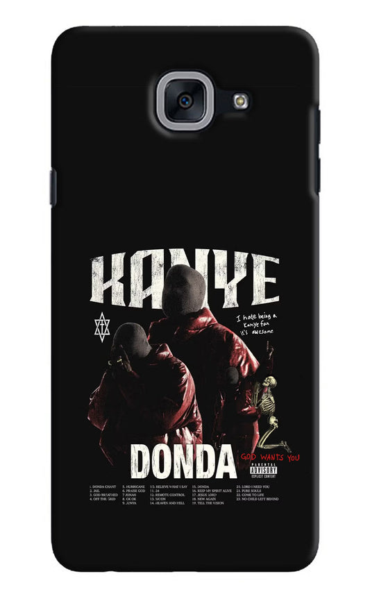 Donda Kanye West Samsung J7 Max Hard Case Back Cover by Casekaro