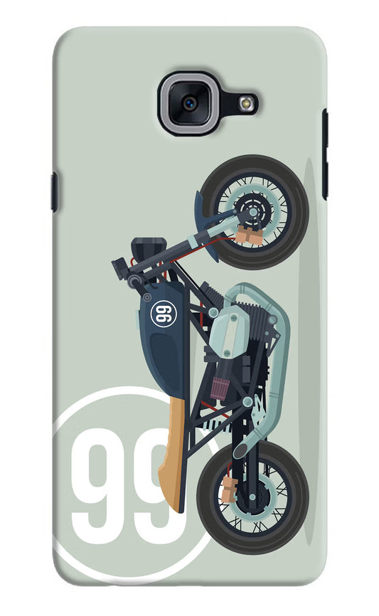 Classic Cafe Racer 99 Samsung J7 Max Hard Case Back Cover by Casekaro