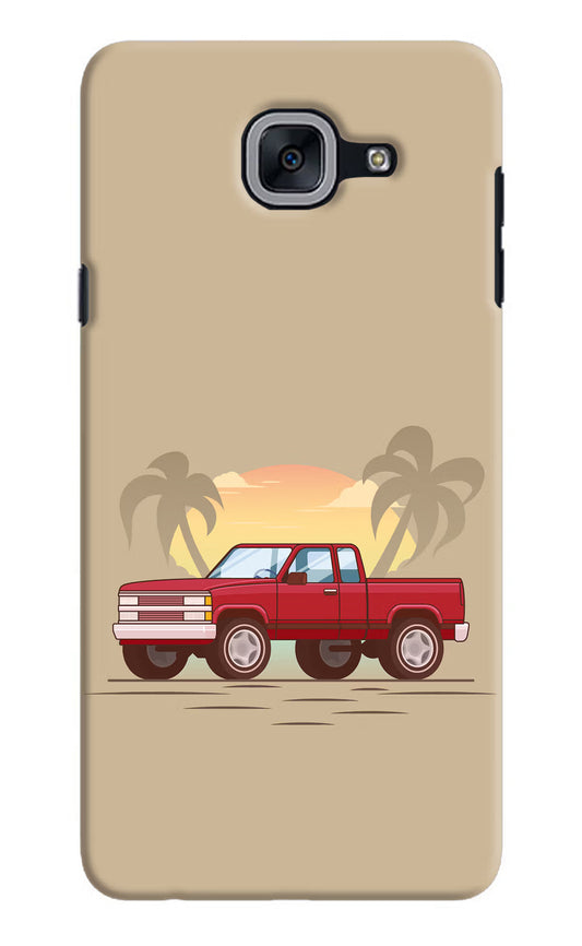 Desert Classic Drive Samsung J7 Max Hard Case Back Cover by Casekaro
