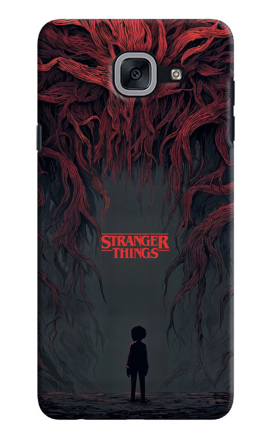 Ordinary Things Dark Side Samsung J7 Max Hard Case Back Cover by Casekaro