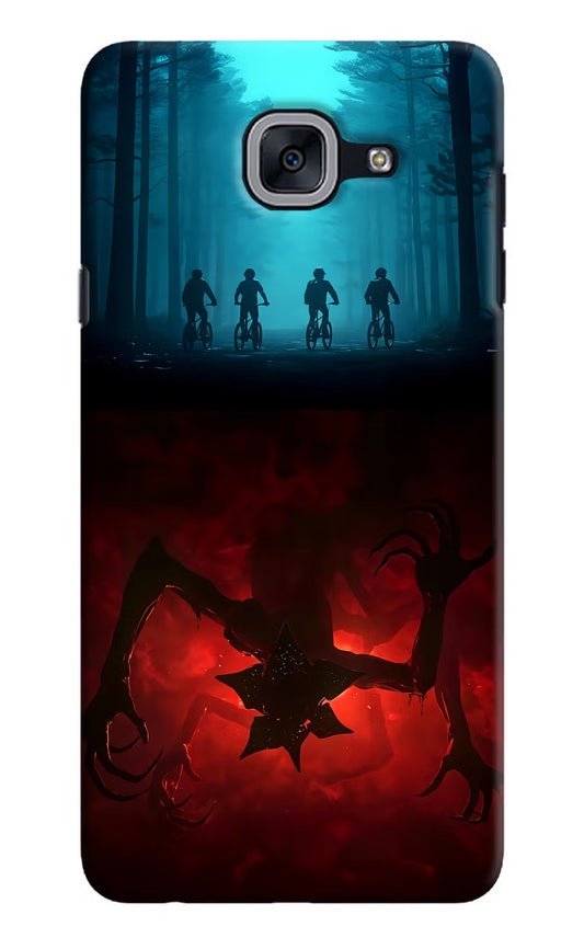 Ordinary Things Downside Up Samsung J7 Max Hard Case Back Cover by Casekaro