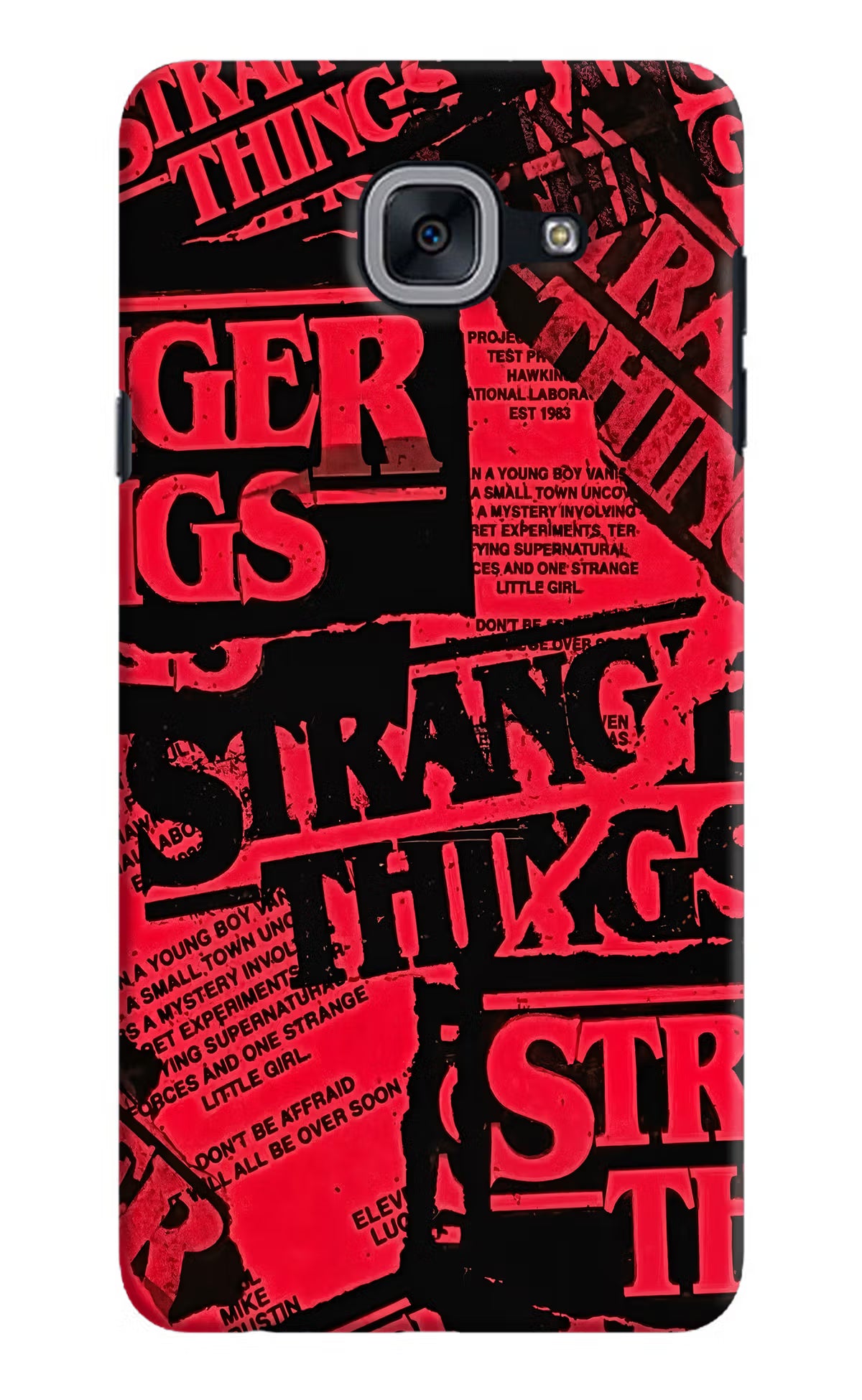 Ordinary Things Samsung J7 Max Hard Case Back Cover by Casekaro