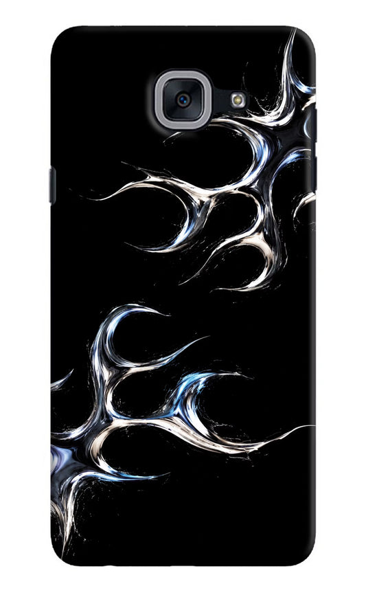 Chrome Tribal Samsung J7 Max Hard Case Back Cover by Casekaro