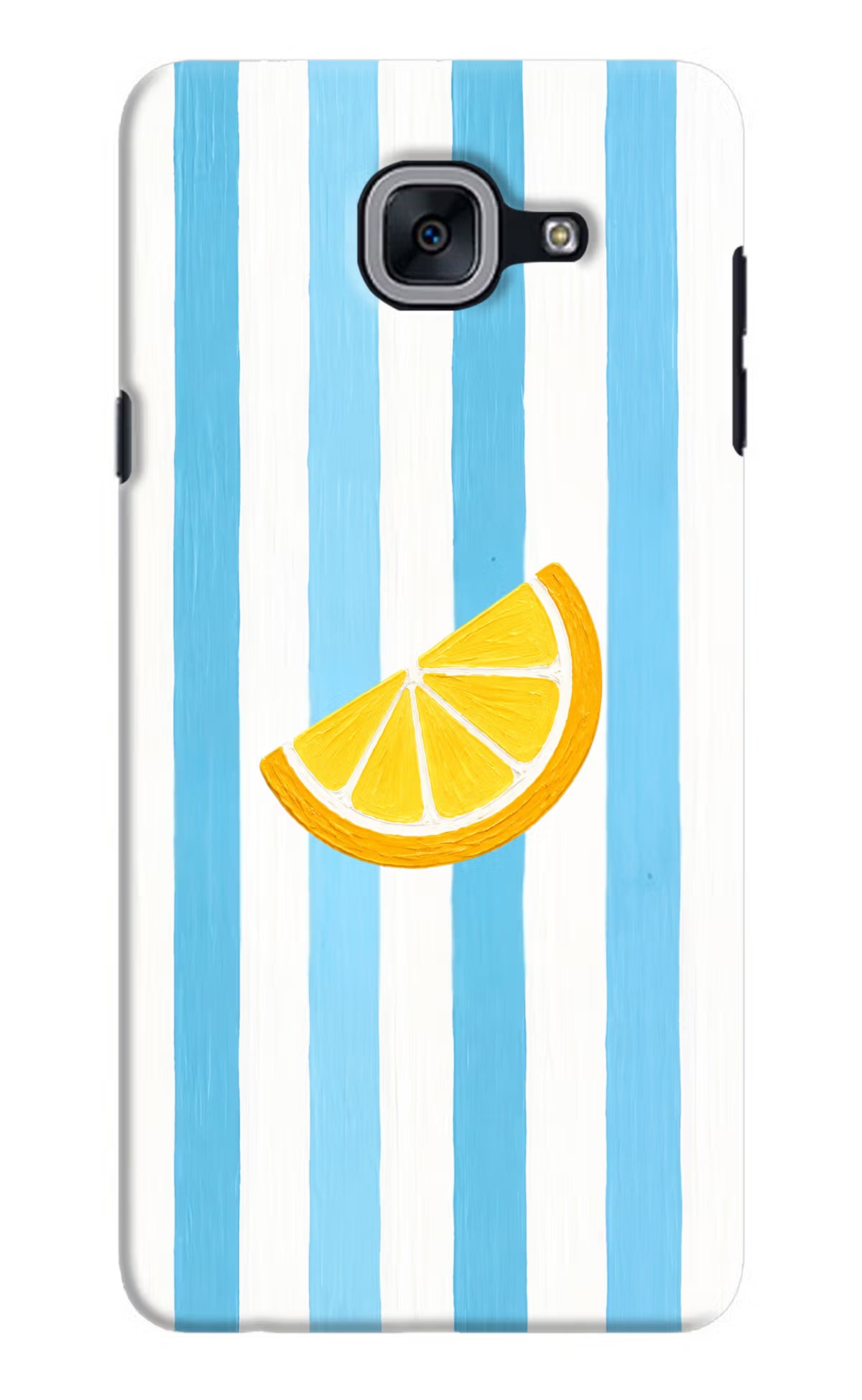 Summer Lemon Samsung J7 Max Hard Case Back Cover by Casekaro